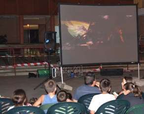 Sesión de cine de verano en Valsequillo (Foto TA)