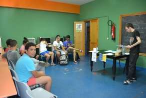 Imagen de archivo de una actividad de los jóvenes de Valsequillo (Foto TA)