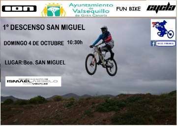 Cartel de la prueba (Foto TA)