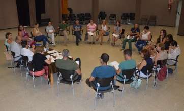 Imagen del primer Consejo Escolar de Valsequillo (Foto TA)