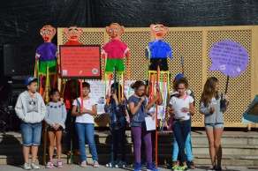 El acto se celebró en la plaza de Tifariti (Foto TA)