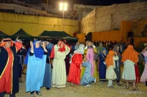 Momento de la representación teatral (Foto Antonio Alí)