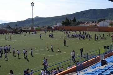 Imagen de la jornada de los Juegos Escolares en Valsequillo (Foto TA)