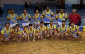 El Almogaré, equipo finalista de la Tercera Categoría de Lucha Canaria (Foto TA)
