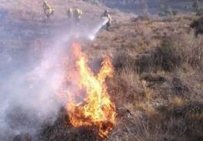Imagen de archivo de un incendio en la isla (Foto TA)