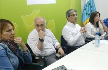 Reunión de la ejecutiva nacional de NC del pasado viernes (Foto TA)