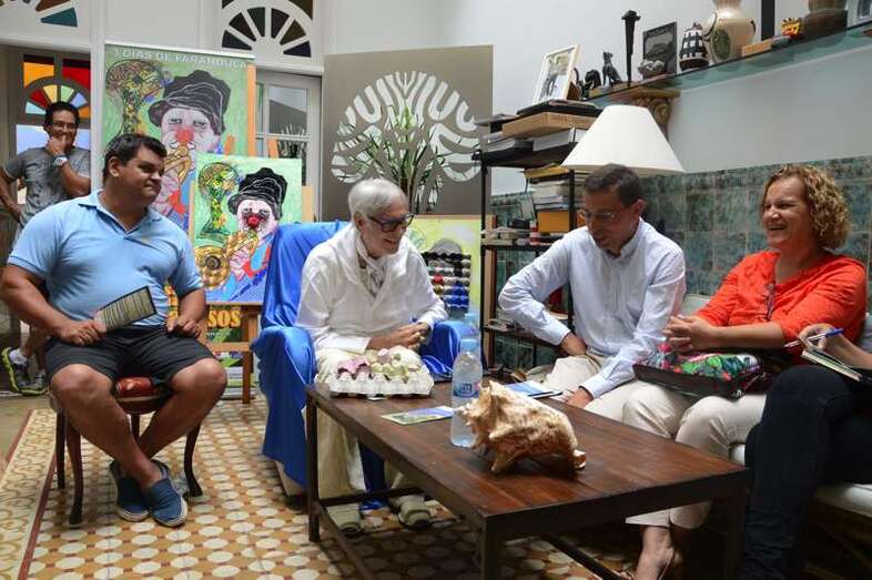 Imagen de la presentación del festival esta mañana (Foto TA)