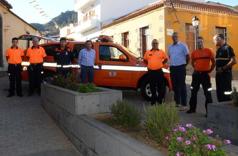 Nuevo vehículo de Protección Civil de Valsequillo (Foto TA)
