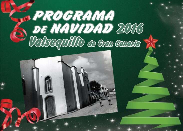 Cartel del programa navideño (Foto TA)