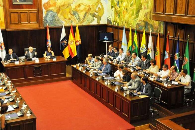 Pleno del Cabildo de Gran Canaria (Foto TA)