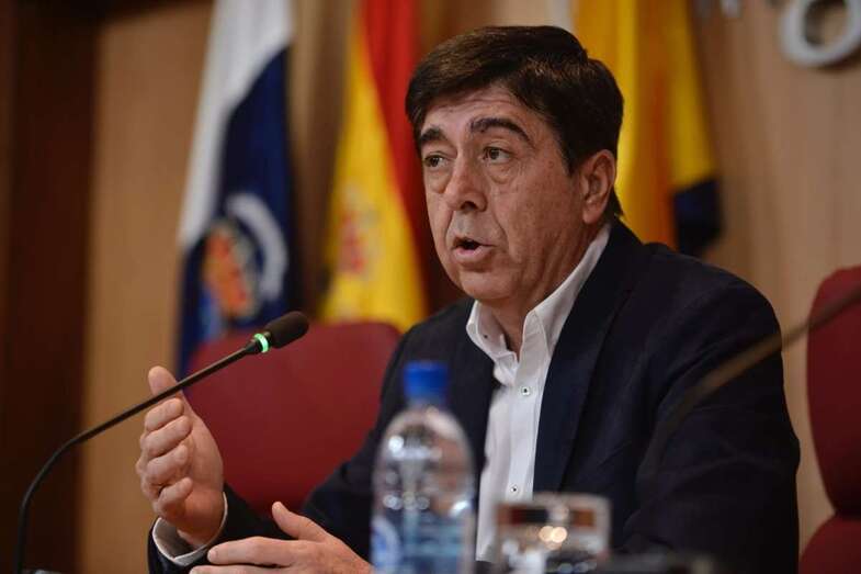 Gilberto Díaz, consejero de Empleo y Transparencia del Cabildo de Gran Canaria (Foto TA)