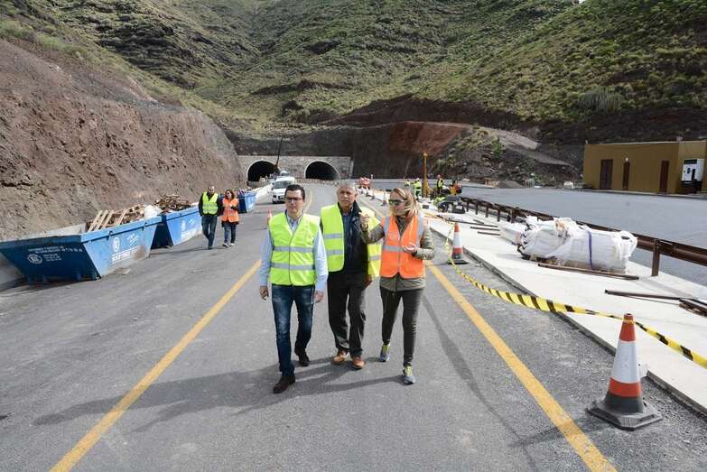 Pablo Rodríguez visitó este sábado las obras (Foto TA)
