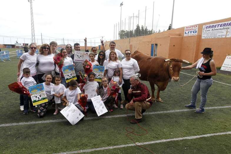 La primera edición de La Caca de la Vaca se celebró este domingo en Valsequillo (Foto Acfi Press)