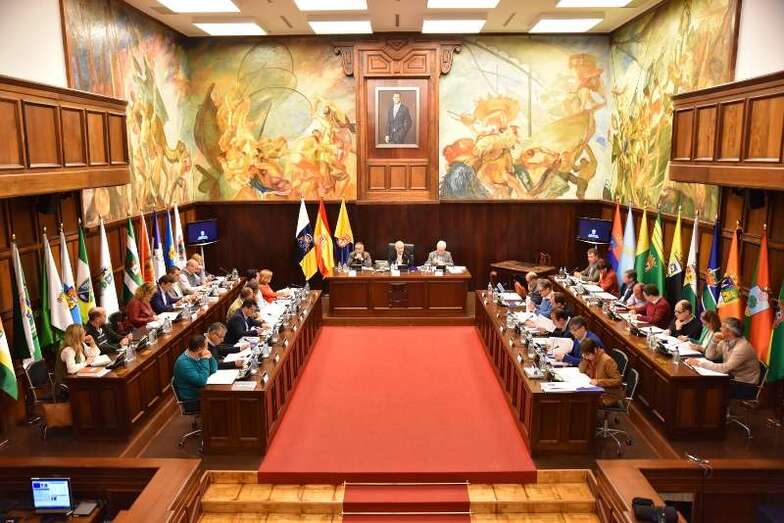 Pleno del Cabildo de Gran Canaria (Foto TA)