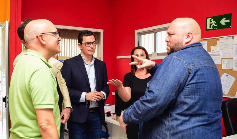 El teldense Pablo Rodríguez se comprometió a mantener la colaboración del Gobierno de Canarias (Foto TA)