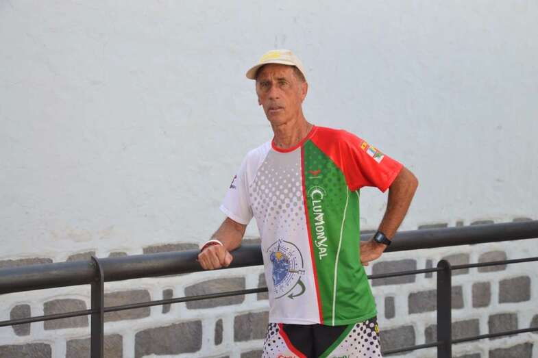 Miguel Martel, en su Valsequillo natal (Foto TA)