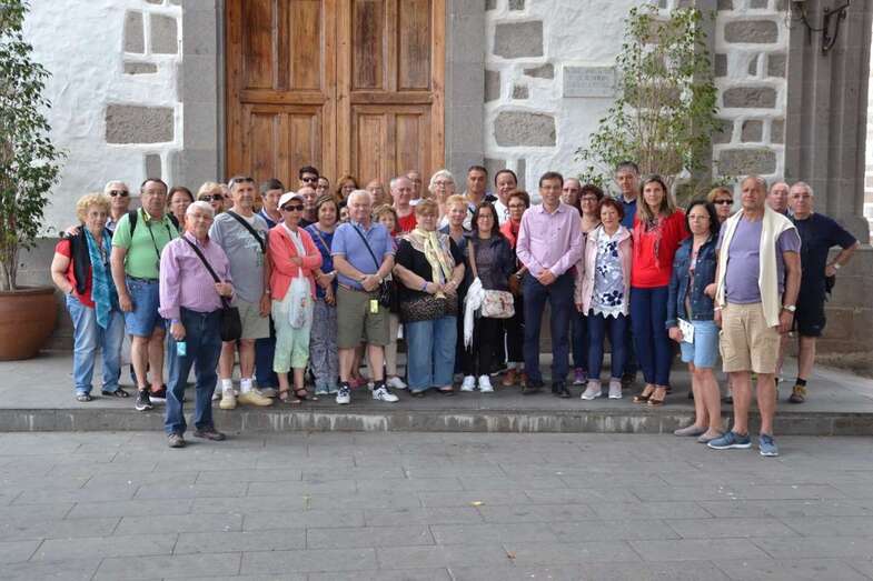 Turistas en Valsequillo (Foto TA)
