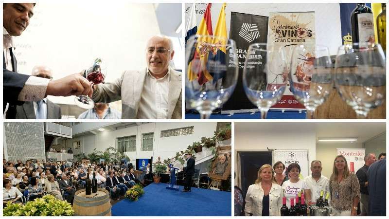 Diferentes momentos del Descorche de Vinso 2016 (Foto TA)