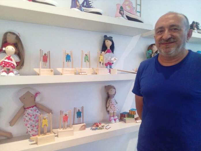 Pedro Conde, en La Sala de la Fedac (Foto TA)