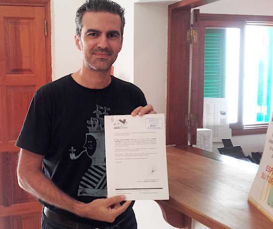 Juan Carlos Atta, concejal y portavoz de Asamblea Valsequillera (Foto TA)