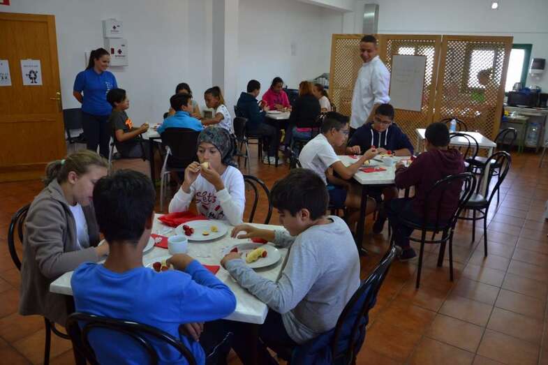 Actividad del PFAE con escolares de Valsequillo (Foto TA)