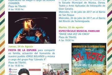 Programa de verano de Valsequillo 2017 (Foto TA)