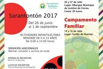 Programa de verano de Valsequillo 2017 (Foto TA)