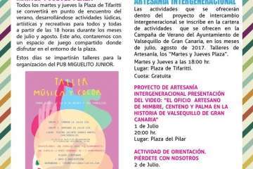 Programa de verano de Valsequillo 2017 (Foto TA)