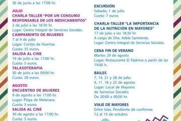 Programa de verano de Valsequillo 2017 (Foto TA)