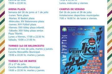 Programa de verano de Valsequillo 2017 (Foto TA)