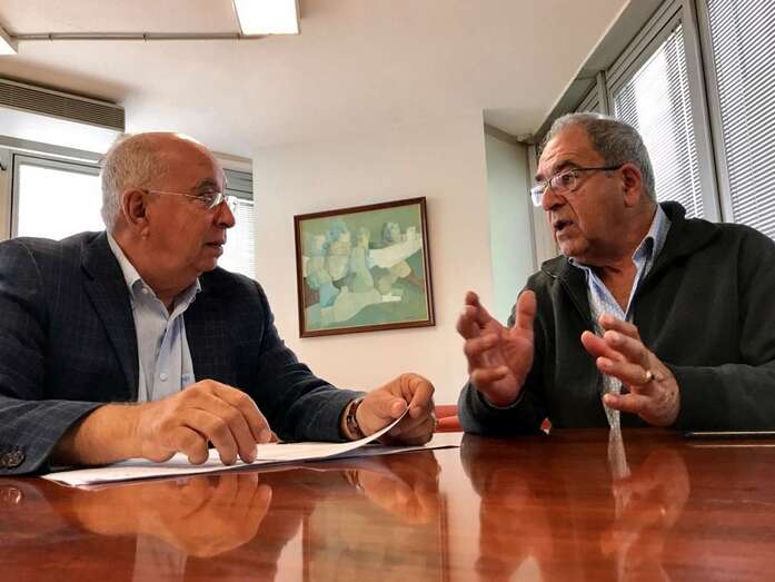 Juan Francisco Trujillo (i) y Juan de Dios Ramos (d), en una imagen de archivo (Foto TA)