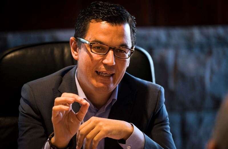 Pablo Rodríguez, vicepresidente canario y secretario de CC en Gran Canaria (Foto TA)