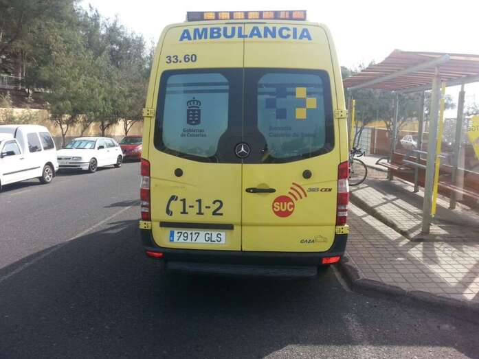 Ambulancia del SUC (Foto TA)
