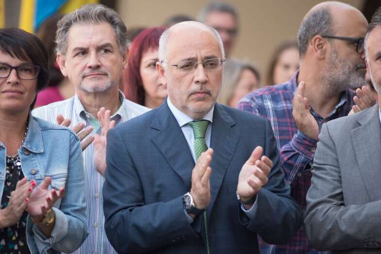 Antonio Morales, presidente del Cabildo de Gran Canaria (Foto TA)