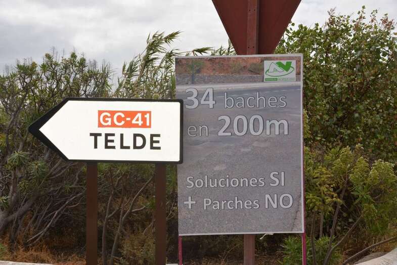 Según ha constatado Asamblea Valsequillera, en apenas 200 metros existen hasta 34 baches (Foto TA)