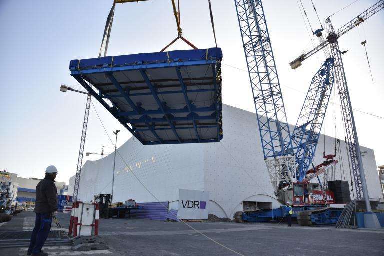 Imagen de archivo de los trabajos de construcción (Foto Canarias7 / Francisco José Fajardo)