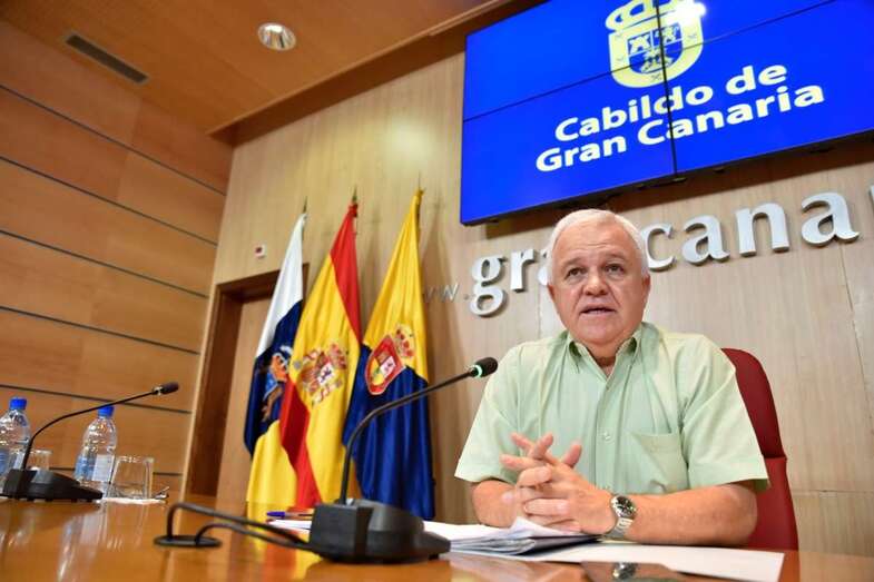 Carmelo Ramírez, consejero insular de Cooperación Institucional (Foto TA)