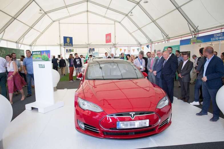 Imagen de la inauguración de la muestra (Foto TA)