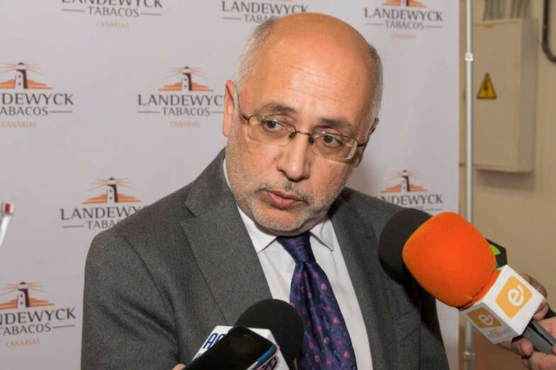 Antonio Morales, presidente del Cabildo de Gran Canaria (Foto TA)