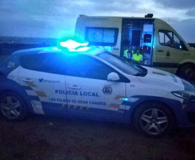 Un amplio dispositivo de búsqueda estuvo trabajando en la tarde de ayer hasta la caída de la noche (Foto TA)