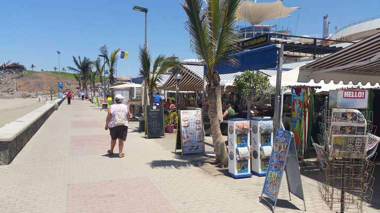 Paseo de Meloneras (Foto TA)