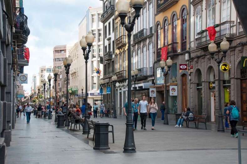 Archivo. Calle de Triana (Foto TA)