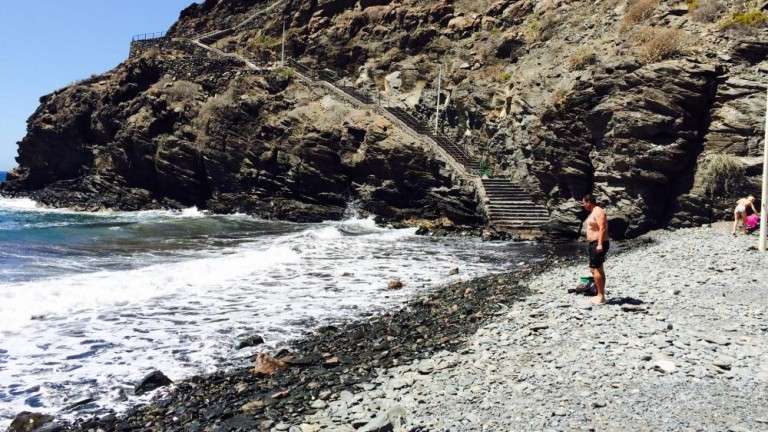 Playa del Besudo (Foto Canarias7)