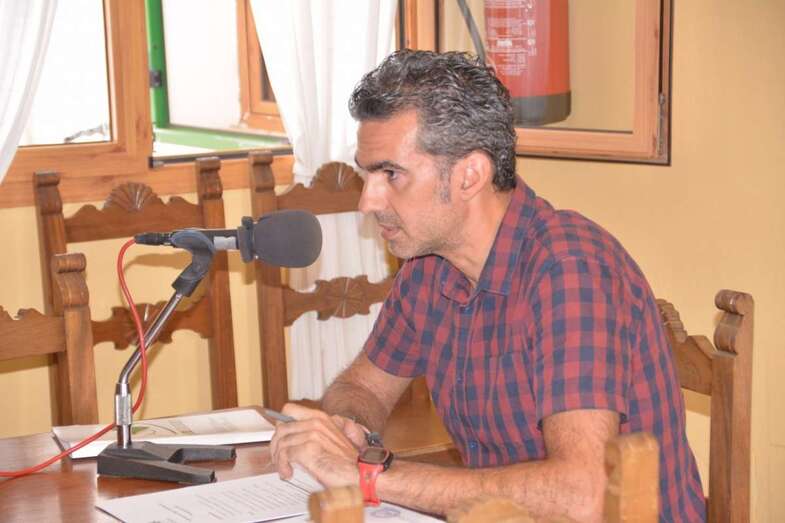 Juan Carlos Hernández Atta, concejal y portavoz de Asamblea Valsequillera (Foto TA)