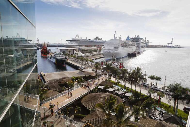 Una docena de cruceros arribarán al Puerto de Las Palmas a lo largo de este mes (Foto TA)