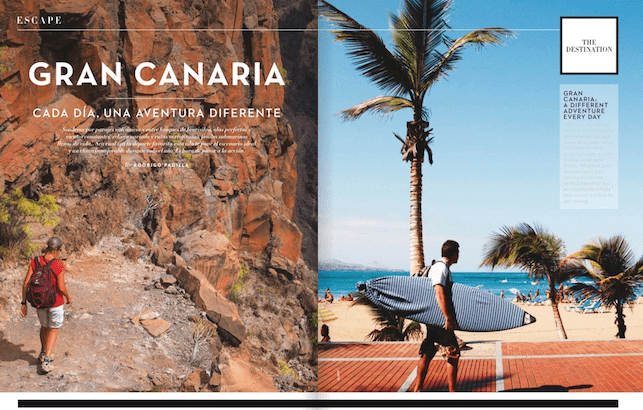 Reportaje sobre los deportes que se pueden practicar en Gran Canaria (Foto TA)
