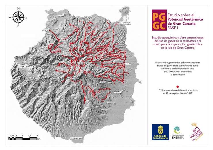 Buena parte de las mediciones de este estudio se han realizado en el municipio de Telde (Foto TA)