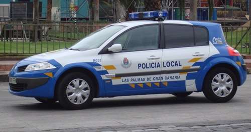 Vehículo policial (Foto TA)
