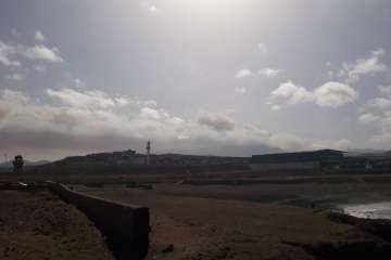 Fuego en la cumbre (Foto TA)