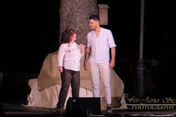 Suelta del Perro Maldito y espectáculo pirotécnico en Valsequillo (Foto Francisco J. Santana)